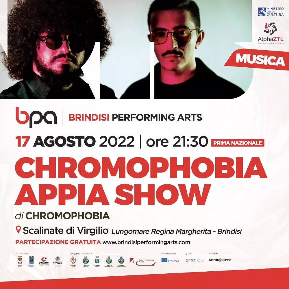 Chromophobia Brindisi Brindisi Performing Arts Festival 2022