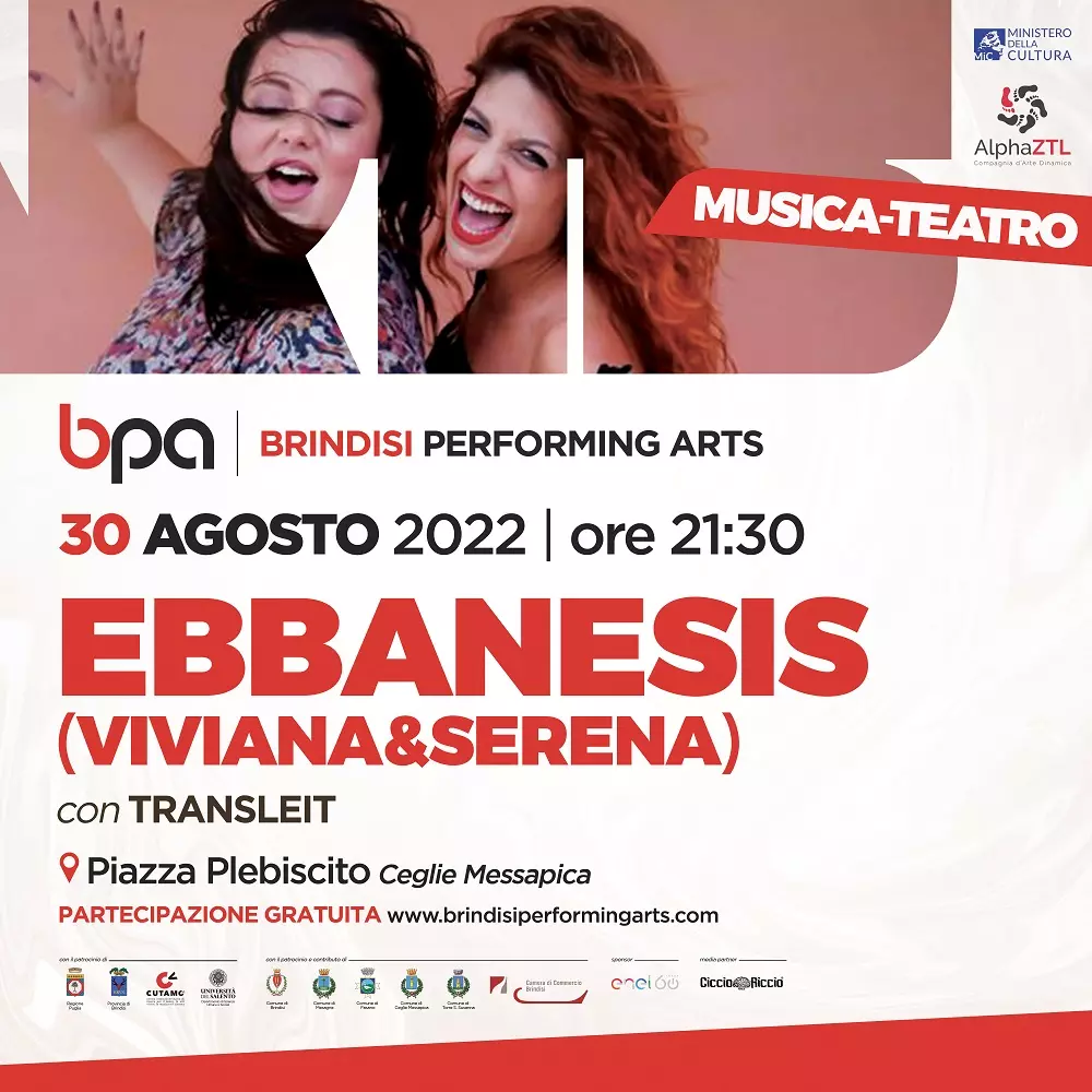 Transleit 30 Agosto Ceglie Messapica Brindisi Performing Arts Festival 2022