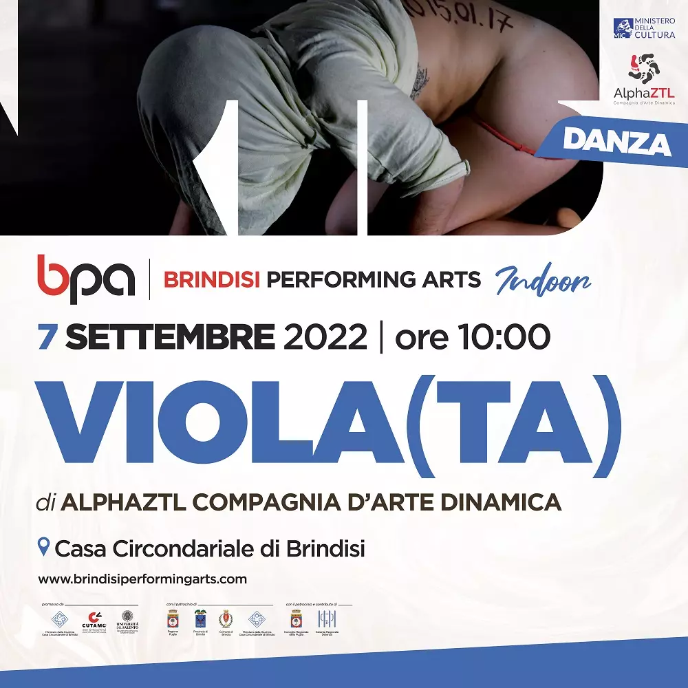 7 SET - VIOLATA Brindisi PErforming Arts FEstival 2022 Indoor