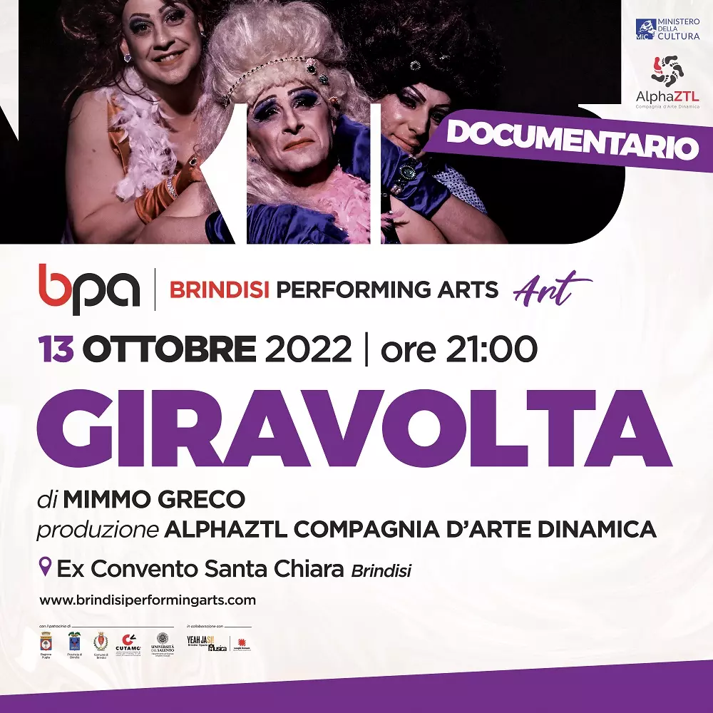 GIRAVOLTA -  Brindisi PErforming Arts FEstival 2022 ART