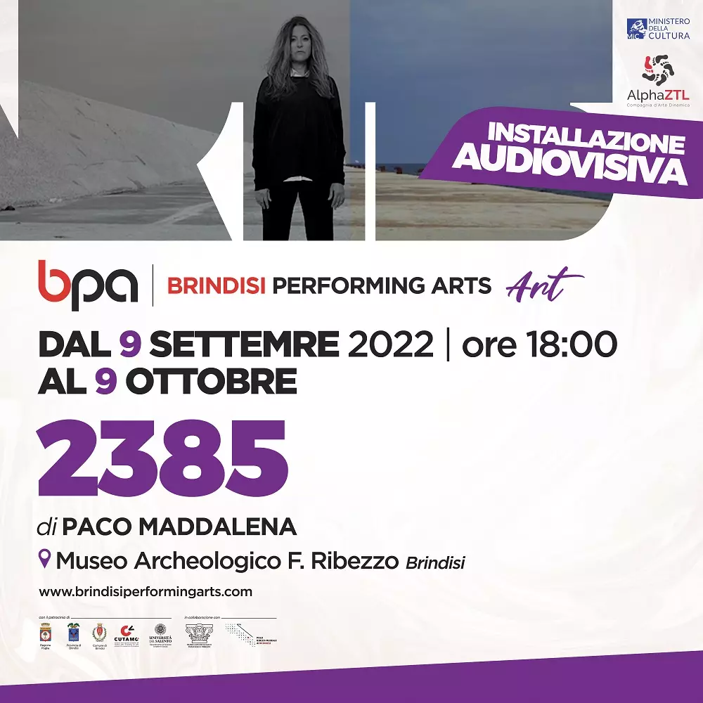BPA Art  2335 Paco Maddalena Brindisi - Brindisi Performing Arts Festival 2022